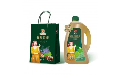 家泰有机冷榨橄榄果油食用油5L