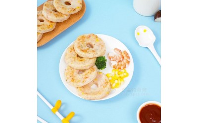 glooy咕鲁益鲜虾鳕鱼排儿童虾排4片招商