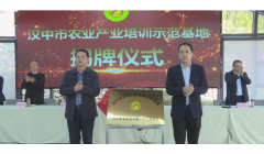 汉中市农业产业培训示范基地在徐家坪挂牌成立