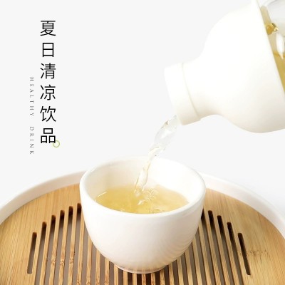 福鼎老白茶花香日晒白牡丹2017年干仓泡袋装企业送礼直播可定制