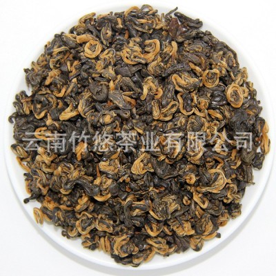 批发云南凤庆滇红茶2023年一芽一叶蜜香红螺功夫红茶500g散装