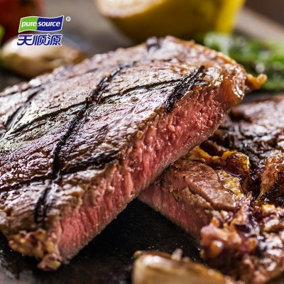 天顺源牛排雪花眼肉150g 新鲜牛肉美味黑椒西餐牛扒含酱包