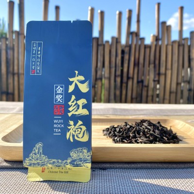 金奖大红袍武夷山红茶袋装礼品兰花香岩茶伴手礼泡袋装
