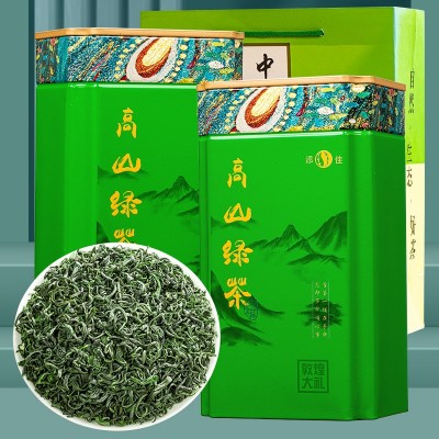 高山绿茶 茶叶批发2023新茶电商直播茶叶 散装绿茶豆香味浓