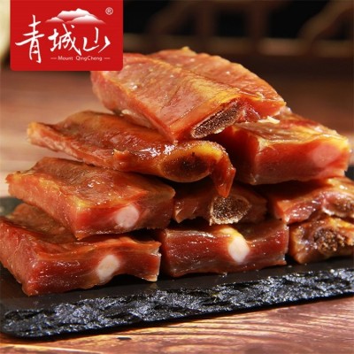 350g腊排骨 川腊肉农家自制烟熏咸肉特产腊排川味一件代发