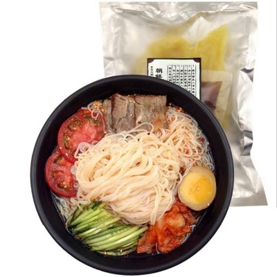 朝鲜风味冷面【家庭装箱起批发】东北大妈鲜族风味大冷面真空袋装