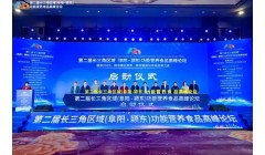 第二届“长三角区域功能营养食品高峰论坛”在安徽阜阳举办