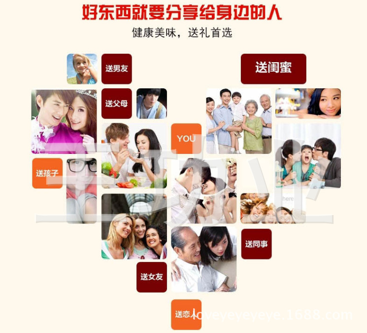 送家人