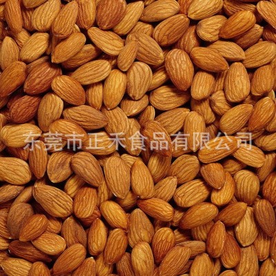 原味巴旦木进口大杏仁坚果整粒带皮生扁挑仁11.34kg整箱发