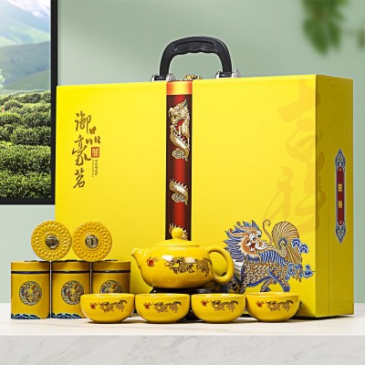 铁观音礼品茶正宗安溪原产乌龙茶带精美茶具高档礼盒送礼自饮佳品
