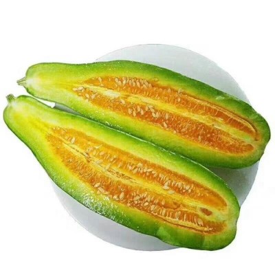 山东羊角蜜甜瓜新鲜水果水果蜜瓜现发包邮羊角瓜一件代发