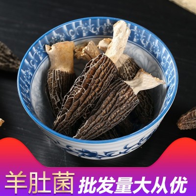 2022云南特产剪柄羊肚菌1000g批发规格齐全山珍菌菇干货 一件代发