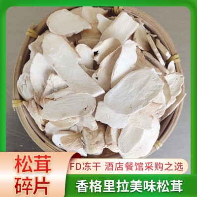 FD冻干松茸碎片云南特产松茸菌非新鲜自然生长菌松茸冻干菌菇干货