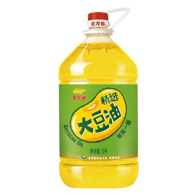 金龙鱼食用油5升大豆油家用调和油花生油菜籽玉米非转基因大桶装