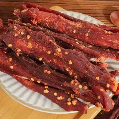 风干鸡肉干五香香辣麻辣孜然手撕肉干解馋高蛋白耐嚼休闲小零食