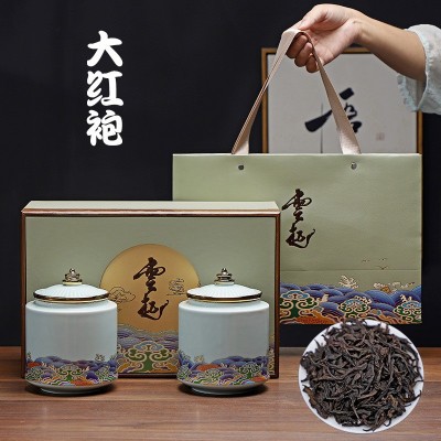 茶叶礼盒装2024年大红袍乌龙茶特级高档礼品过年节日送礼长辈领导