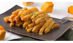 咸蛋黄焗南瓜：金黄酥香的家常菜