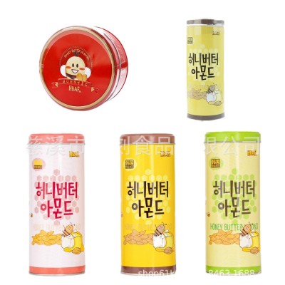 【量大优惠】韩国汤姆农场芭蜂蜂蜜黄油巴旦木40克铁罐成品伴手礼