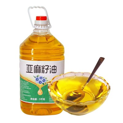 批发亚麻籽油补充亚麻酸低温烹调植物食用油酸奶亚麻油纯冷压榨
