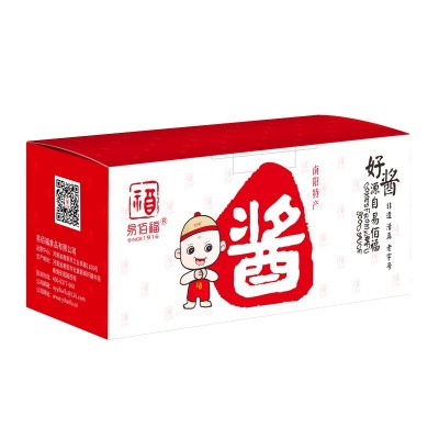 易佰福黄牛肉酱辣椒酱河南特产礼盒3瓶辣酱节日组合礼品装