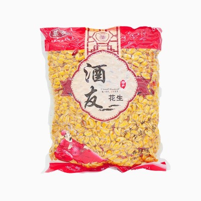 柴良油炸花生米五香花生米香酥 麻辣花生5斤包装炒货下酒零食批发