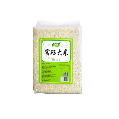西达康 石台富硒大米 厂家大米直批 2500g米砖5斤装