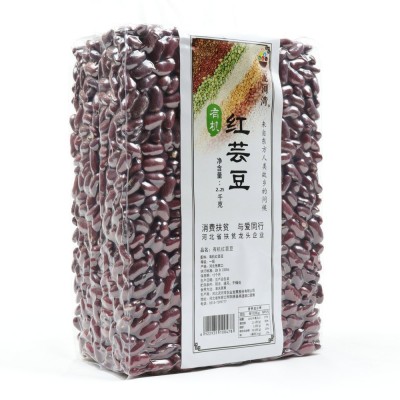 泥河湾有机红芸豆2.25kg真空块红豆腰豆大赤豆杂粮粗粮有机杂粮