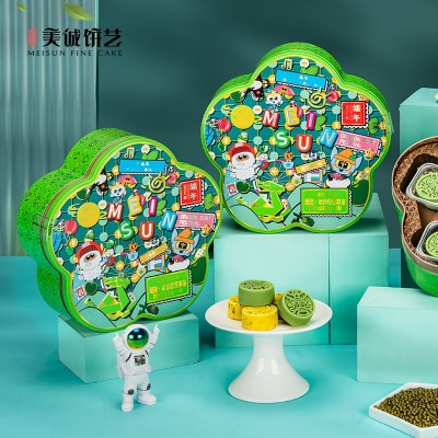 香港美诚潮趣冰沙绿豆糕端午节礼品黑松露玫瑰香草慕斯糕点批发