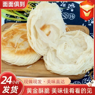 肉夹馍饼胚商用摆摊老潼关千层饼生饼胚半成品烧饼酥脆美味潼关饼