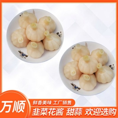 甜蒜 万顺食品 水晶蒜 新鲜大蒜头 餐饮店用家中餐用